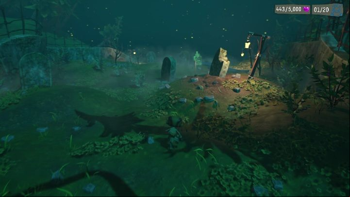 Immediately after finishing Cruller's Correspondence you'll find yourself in the graveyard - Psychonauts 2: Tomb of the Sharkophogus - walkthrough - Walkthrough - Psychonauts 2 Guide