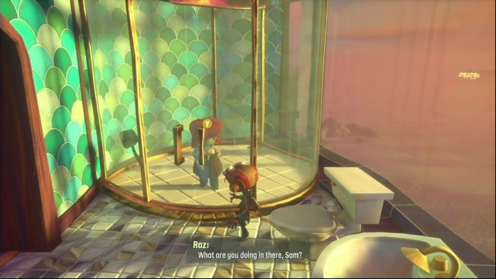 At the start, you'll find yourself in the casino - Psychonauts 2: Hollis Hot Streak walkthrough - Walkthrough - Psychonauts 2 Guide