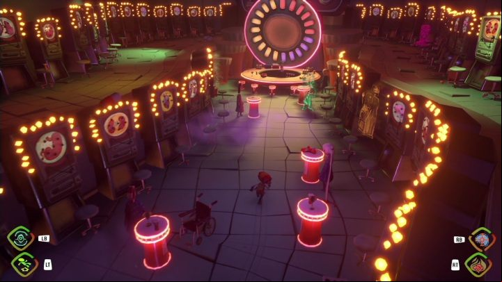 This task is very short, but requires incredible dexterity - Psychonauts 2: Hollis Hot Streak walkthrough - Walkthrough - Psychonauts 2 Guide