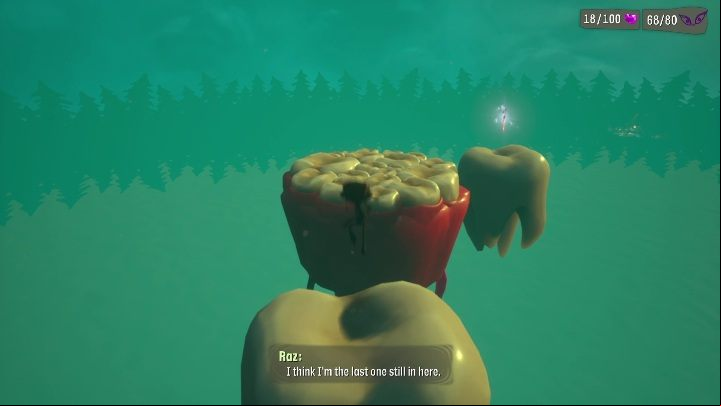 This is a very simple task - Psychonauts 2: Emotional Baggage, Lobotos Labyrinth - where to find? - Lobotos Labryinth - Psychonauts 2 game guide