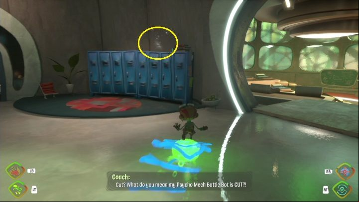 Location: Classroom - Psychonauts 2: PSI Challenge Card, The Motherlobe - where to find? - The Motherlobe - Psychonauts 2 game guide