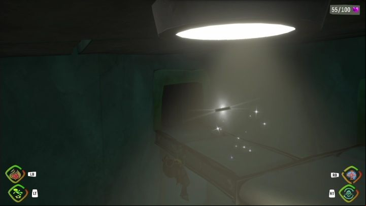 You have to jump to that card - Psychonauts 2: PSI Challenge Card, The Motherlobe - where to find? - The Motherlobe - Psychonauts 2 game guide