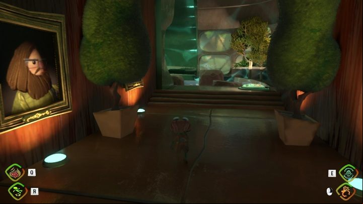 Location: Nerve Center - Psychonauts 2: PSI Challenge Card, The Motherlobe - where to find? - The Motherlobe - Psychonauts 2 game guide