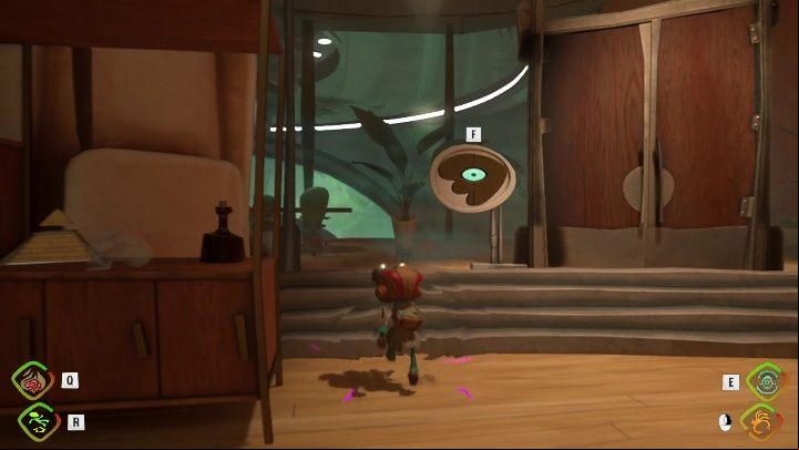 Location: Nerve Center - Psychonauts 2: PSI Challenge Card, The Motherlobe - where to find? - The Motherlobe - Psychonauts 2 game guide