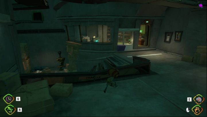 Location: Mailroom - Psychonauts 2: Supply Chest, The Motherlobe - where to find? - The Motherlobe - Psychonauts 2 game guide