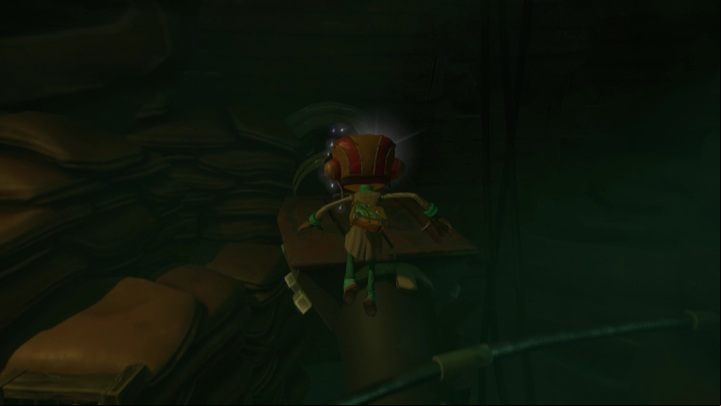 You'll find this card on the left of the giant machine with brains - Psychonauts 2: PSI Challenge Card, The Quarry - where to find? - The Quarry - Psychonauts 2 Guide