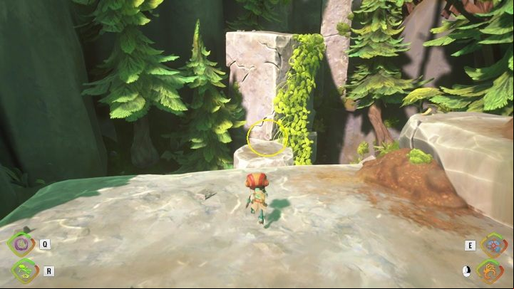 This card is located to the left of the entrance (when looking at the building) - Psychonauts 2: PSI Challenge Card, The Quarry - where to find? - The Quarry - Psychonauts 2 Guide