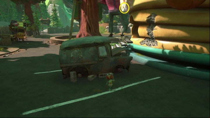 Location Lumberstack Diner - Psychonauts 2: PSI Challenge Card, Questionable Area - where to find? - Questionable Area - Psychonauts 2 Guide