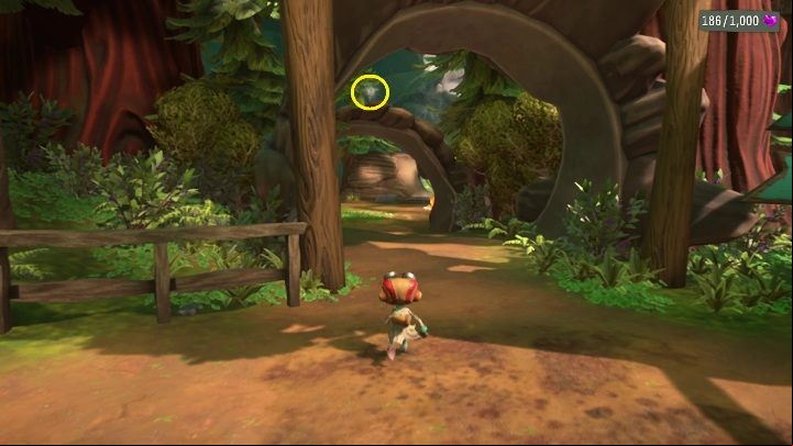 Location: The Forgetful Forest - Psychonauts 2: PSI Challenge Card, Questionable Area - where to find? - Questionable Area - Psychonauts 2 Guide