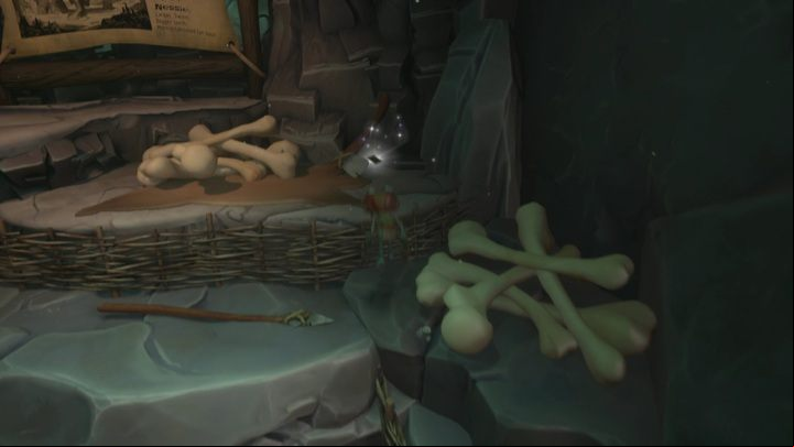Location: Sassclops cave - Psychonauts 2: PSI Challenge Card, Questionable Area - where to find? - Questionable Area - Psychonauts 2 Guide