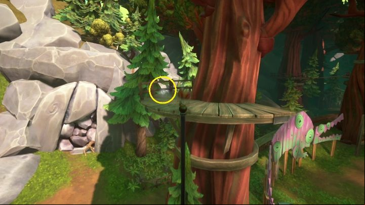 Location: The Forgetful Forest - Psychonauts 2: PSI Challenge Card, Questionable Area - where to find? - Questionable Area - Psychonauts 2 Guide