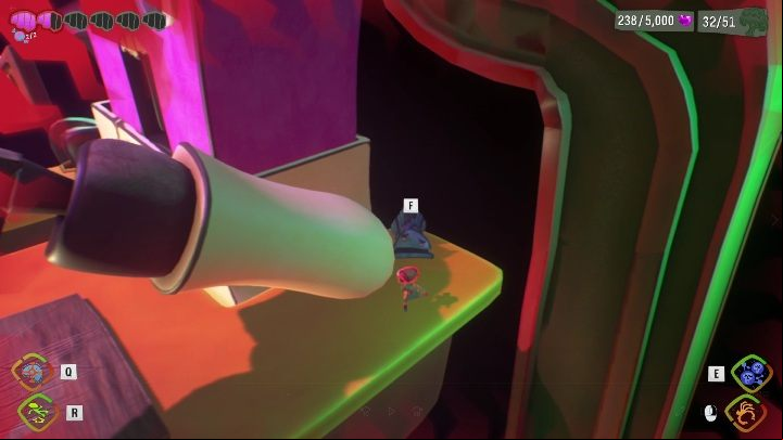 This tag is hidden behind a typewriter - Psychonauts 2: Emotional Baggage, Comptons Cookoff - where to find? - Comptons Cookoff - Psychonauts 2 Guide