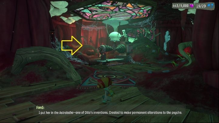 1 - Psychonauts 2: Emotional Baggage in Tomb of the Sharkophogus - where to find? - Tomb of the Sharkophogus - Psychonauts 2 Guide