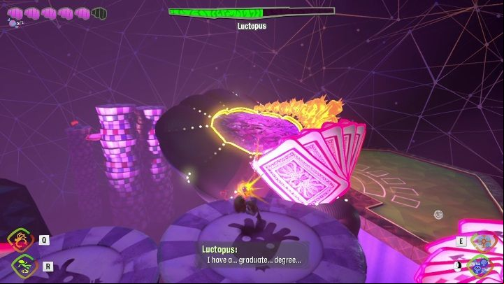 3 - Psychonauts 2: boss encounter - Luctopus - how to defeat? - Bosses - Psychonauts 2 Guide