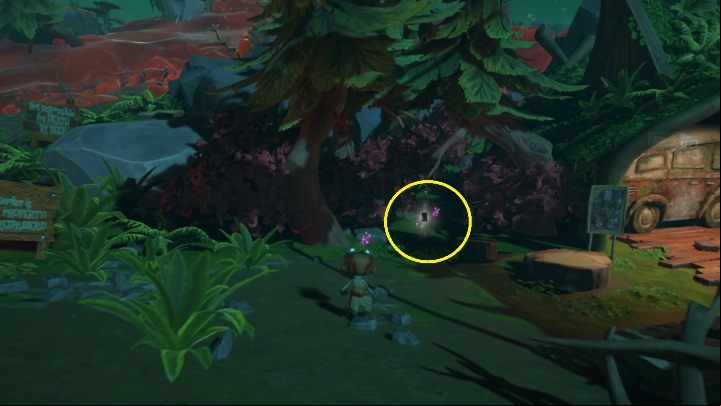 Location Cassie's Hives - Psychonauts 2: PSI Challenge Cards in Green Needle Gulch - where to find? - Green Needle Gulch - Psychonauts 2 Guide