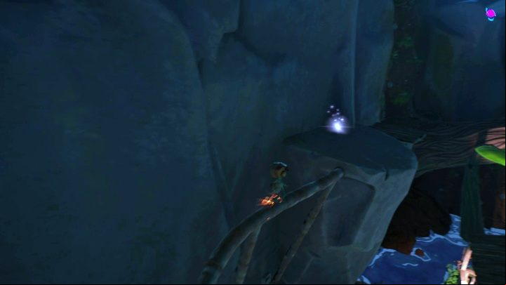 To get to this card you have to jump on a metal ramp and let it take you all the way to the rock platform - Psychonauts 2: PSI Challenge Cards in Green Needle Gulch - where to find? - Green Needle Gulch - Psychonauts 2 Guide