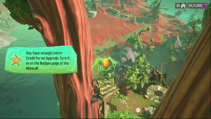 To access this card, you need a thought tuner - Psychonauts 2: PSI Challenge Cards in Green Needle Gulch - where to find? - Green Needle Gulch - Psychonauts 2 Guide