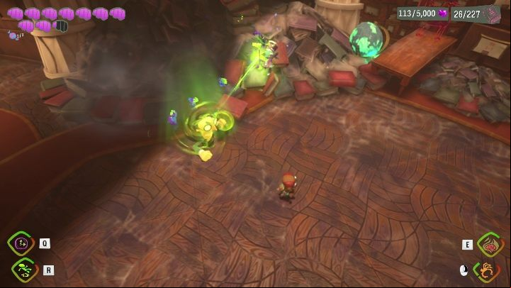 Immediately after going through the ageway, you'll get into a fight - Psychonauts 2: Cassies Collection - walkthrough - Walkthrough - Psychonauts 2 Guide