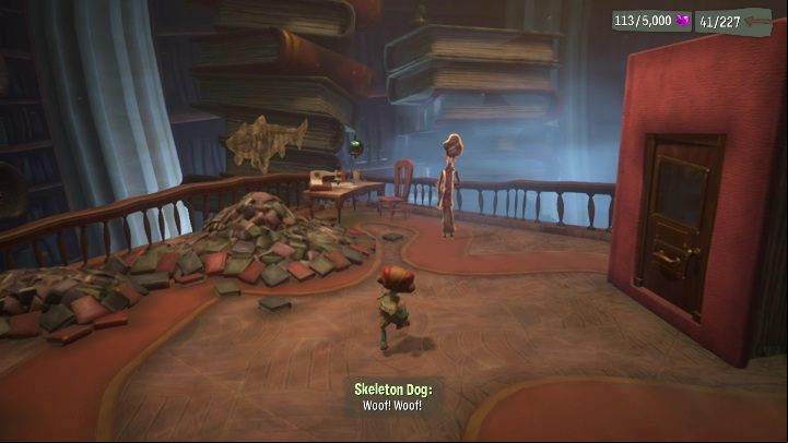 Once you leave the book, you'll meet Cassie and receive a new ability - Projection - Psychonauts 2: Cassies Collection - walkthrough - Walkthrough - Psychonauts 2 Guide
