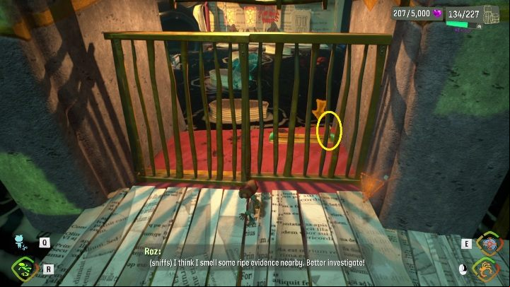 Once again, summon the Archetype who'll pull the lever for you, letting you proceed - Psychonauts 2: Cassies Collection - walkthrough - Walkthrough - Psychonauts 2 Guide
