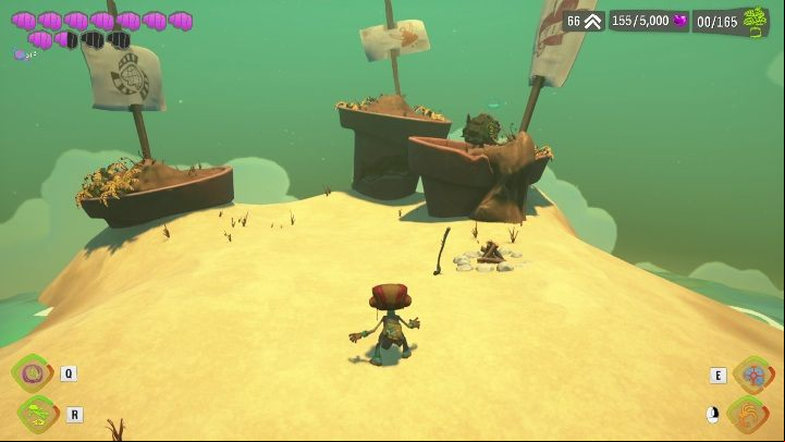 Bob's Bottles begins on a small island - Psychonauts 2: Bobs Bottles - walkthrough - Walkthrough - Psychonauts 2 Guide