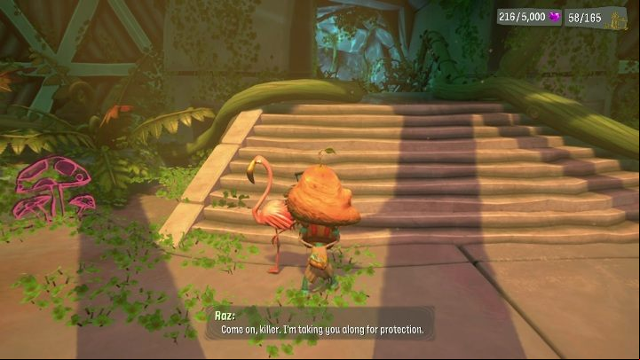 After defeating all the enemies grab the head - Psychonauts 2: Bobs Bottles - walkthrough - Walkthrough - Psychonauts 2 Guide