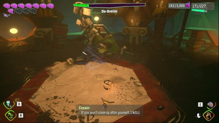 2 - Psychonauts 2: Die-Brarian Boss Fight - how to defeat? - Bosses - Psychonauts 2 Guide