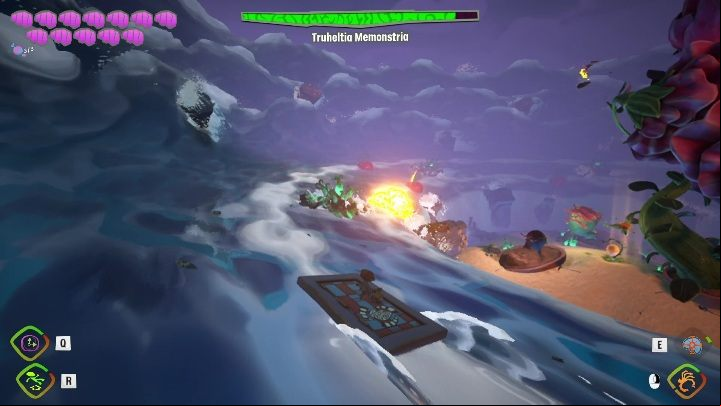 Your task is to avoid obstacles that stand in your way - Psychonauts 2: Truheltia Memonstria boss - how to defeat? - Bosses - Psychonauts 2 Guide