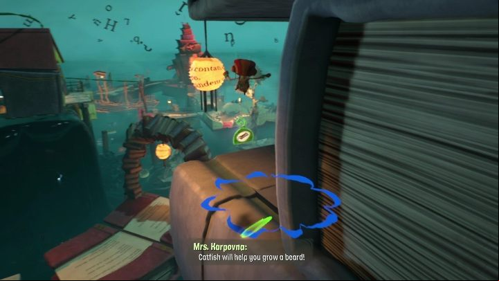 Jump to this tag when you go through the covers attached to a huge stack of books - Psychonauts 2: Emotional Baggage Cassies collection - where to find? - Cassies Collection - Psychonauts 2 Guide