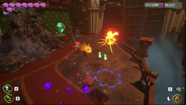Location: Deep Inside Teacher's Domain - Psychonauts 2: Memory Vaults, Cassies Collection - where to find? - Cassies Collection - Psychonauts 2 Guide