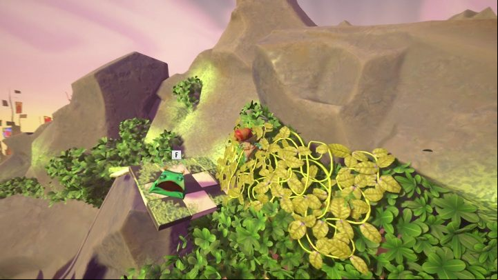 This baggage is on a small platform right next to the age - Psychonauts 2: Emotional Baggage, Bobs bottles - where to find? - Bobs Bottles - Psychonauts 2 Guide