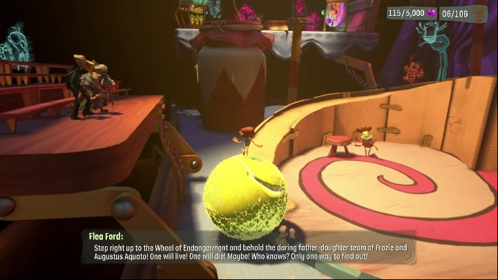 Several attractions are waiting for you in the circus - Psychonauts 2: Lucrecias Lament - walkthrough - Walkthrough - Psychonauts 2 Guide