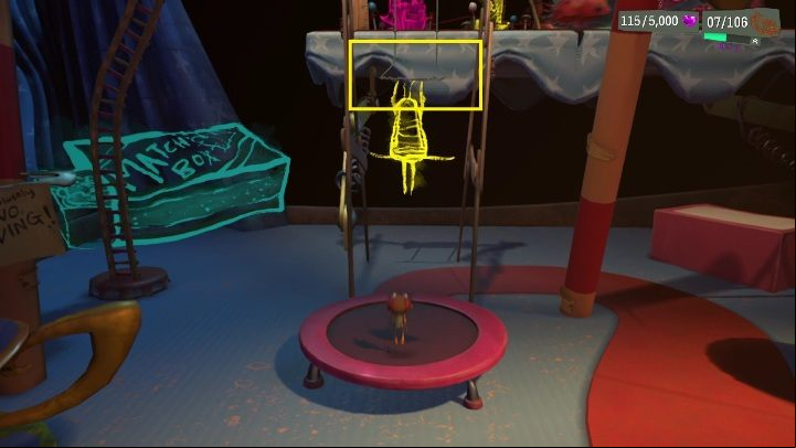 The next task is to reach the carousel - Psychonauts 2: Lucrecias Lament - walkthrough - Walkthrough - Psychonauts 2 Guide