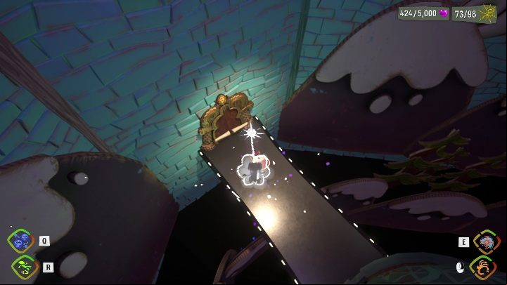 Then jump down the thoughts to the very bottom - Psychonauts 2: Fatherland Follies - walkthrough - Walkthrough - Psychonauts 2 Guide