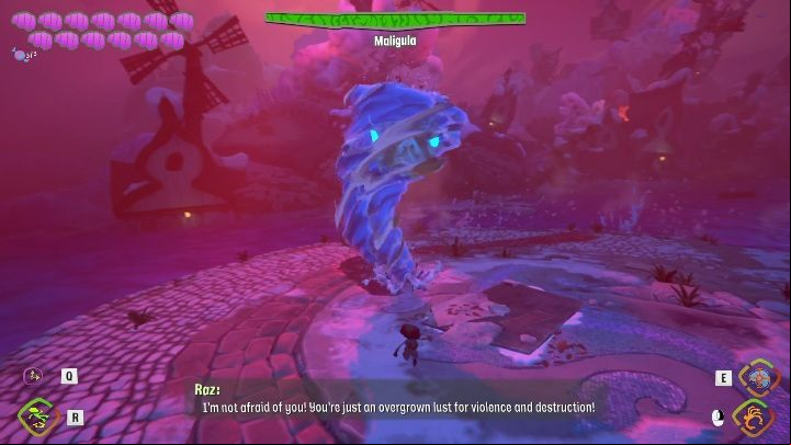The fight consists of 6 stages, they look very similar - Psychonauts 2: Maligula boss - how to defeat? - Bosses - Psychonauts 2 Guide