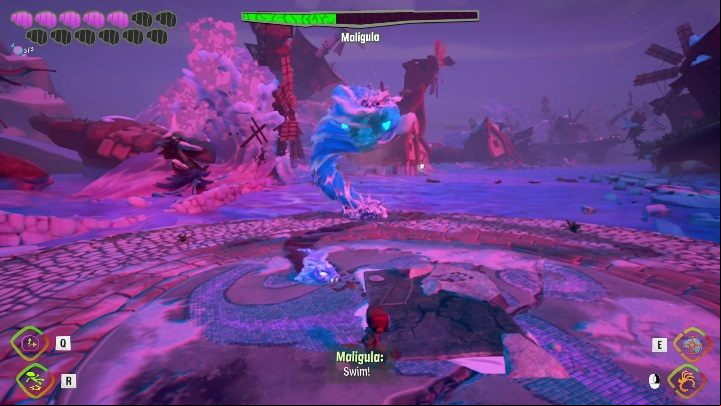 The third stage is similar to the first one - Psychonauts 2: Maligula boss - how to defeat? - Bosses - Psychonauts 2 Guide
