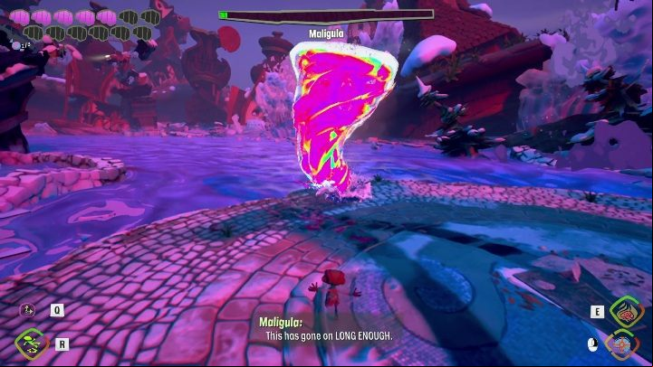 The last stage in the arena - Psychonauts 2: Maligula boss - how to defeat? - Bosses - Psychonauts 2 Guide