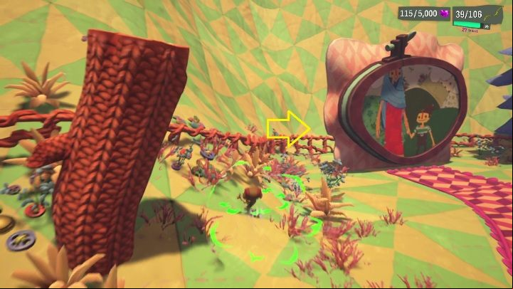 Location: Nona's Quilts P1 - Psychonauts 2: Emotional Baggage, Lucrecias Lament - where to find? - Lucrecias Lament - Psychonauts 2 Guide