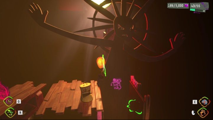 You will find this secret by running into the small tunnel marked on the screenshot above - Psychonauts 2: Emotional Baggage, Fatherland Follies - where to find? - Fatherland Follies - Psychonauts 2 Guide