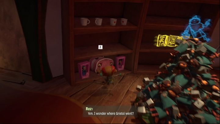 Location: Gift Shop - Psychonauts 2: Emotional Baggage, Fatherland Follies - where to find? - Fatherland Follies - Psychonauts 2 Guide