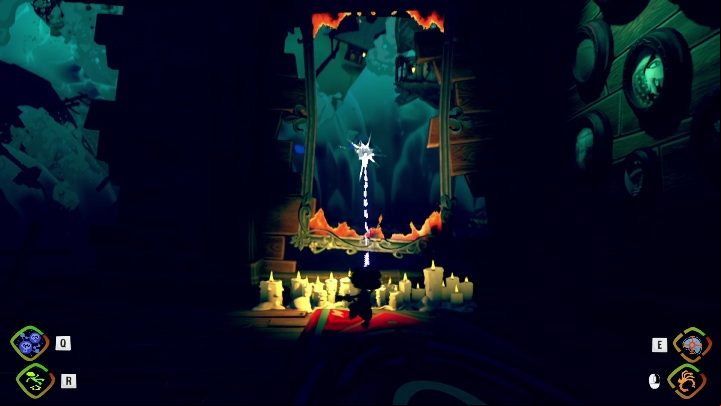 To get back to the arena with the statue, you have to burn a painting with Maligula - Psychonauts 2: Ending - walkthrough - Walkthrough - Psychonauts 2 Guide