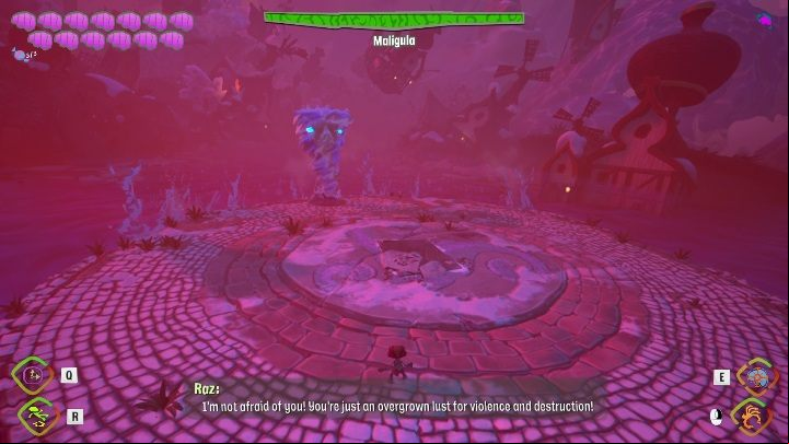 A description of the boss-fight can be found on a separate page of the guide - Psychonauts 2: Ending - walkthrough - Walkthrough - Psychonauts 2 Guide