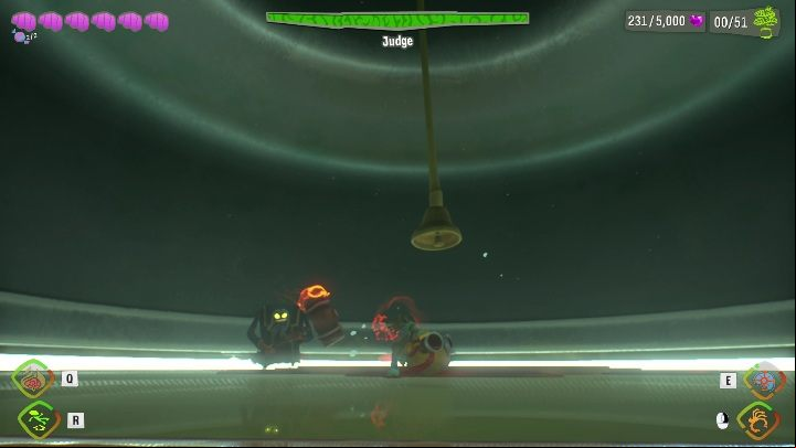 The Judge wields a huge, heavy gavel - Psychonauts 2: Judge boss fight - how to beat? - Bosses - Psychonauts 2 Guide