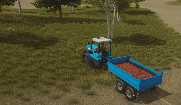 This little trailer is best used in small greenhouses - All machines in Pure Farming 2018 - Basic tips - Pure Farming 2018 Game Guide