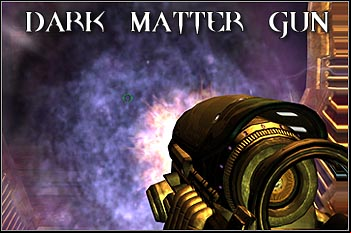 Dark Matter Gun reminds BFG 9000, the weapon of mass destruction from Quake II - Weapons - Quake 4 - Game Guide and Walkthrough
