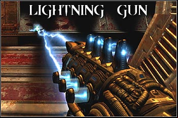 Popular weapon, that remind of a gun from the first Quake - Weapons - Quake 4 - Game Guide and Walkthrough