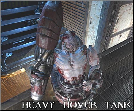 Soldiers with the ability to levitate, equipped with standard Blaster and Rocket Launcher - Heavy Hover Tanks - Enemies - Quake 4 - Game Guide and Walkthrough
