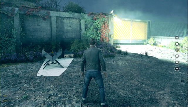 Get to the yellow gate at the top and open it via - Act III - Research Facility - Walkthrough - Quantum Break - Game Guide and Walkthrough
