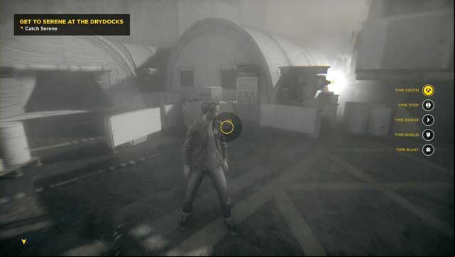Chronon hidden behind Monarch barracks. - Chronon Sources (act II) - Secrets - Quantum Break - Game Guide and Walkthrough