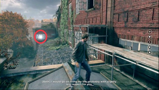 Get out on a small roof through the open window. - Chronon Sources (act II) - Secrets - Quantum Break - Game Guide and Walkthrough